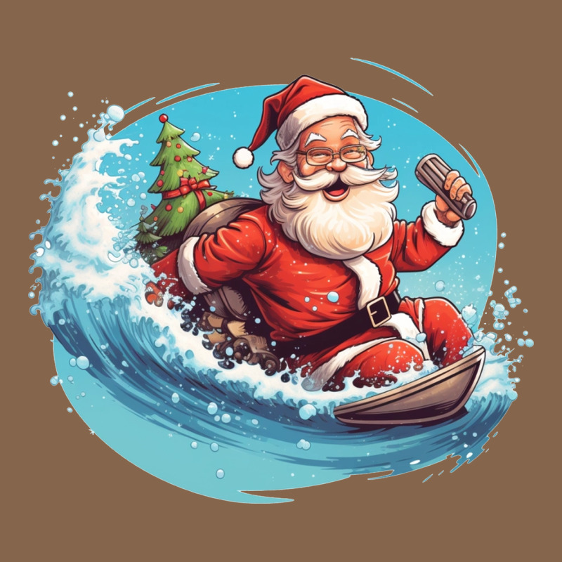 Surf Happy Santa Premium Tee by Unal Design | Teevron