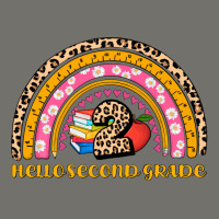 Back To School Rainbow Hello Second Grade Premium Hoodie | Teevron