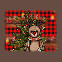 Reindeer Trees Background Long Sleeve Tee | Teevron
