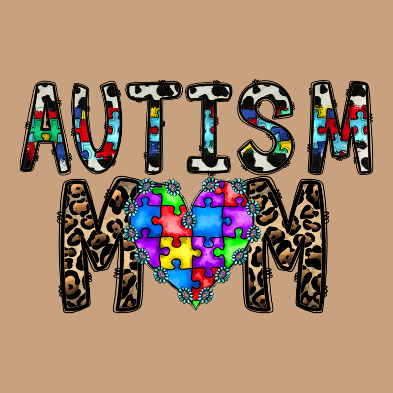 Autism Mom Vintage Tee by CowhideDigitalArt | Teevron
