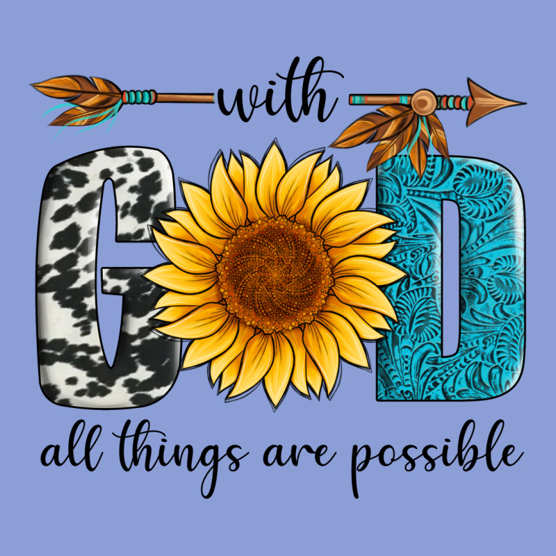 With God All Things Are Possible Long Sleeve Tee by Artiststas | Teevron