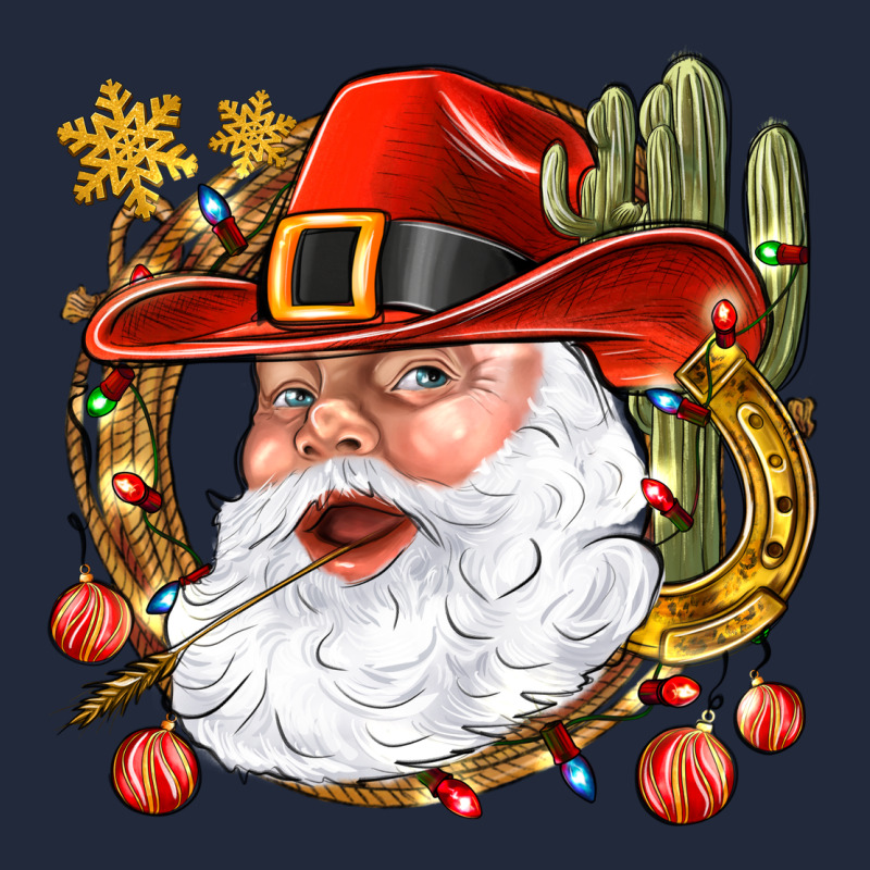 Cowboy Santa Premium Sweatshirt by NancyCooperArtShop | Teevron