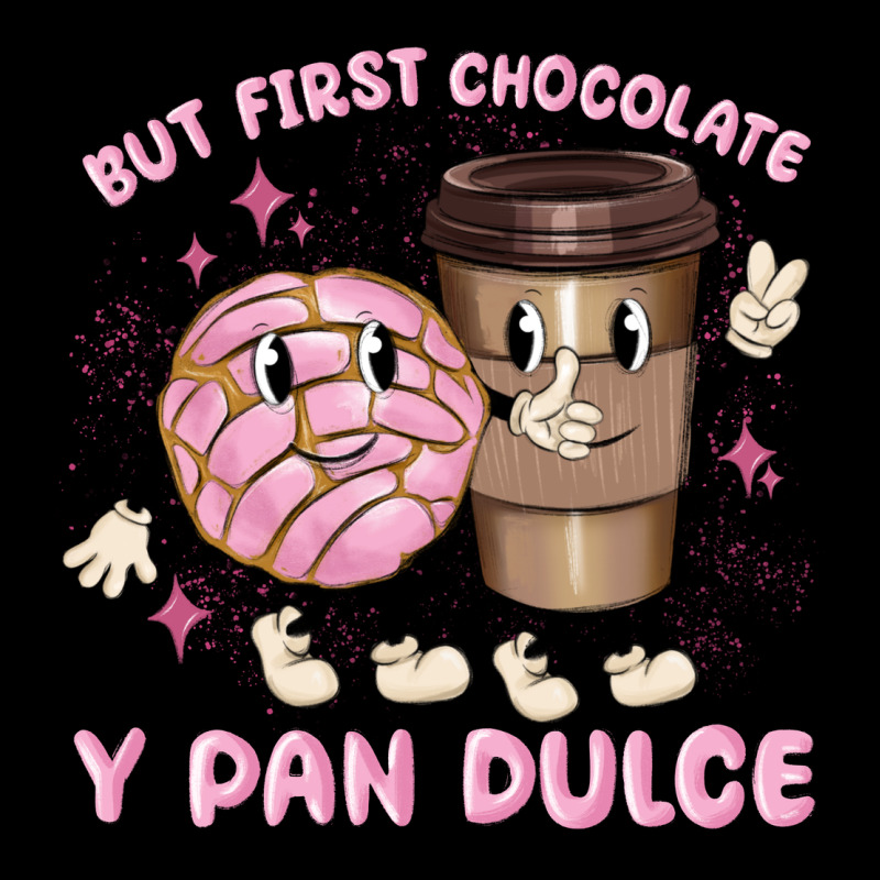 But First Chocolate Y Pan Dulce Zipper Hoodie by MaliasSmallBusiness | Teevron