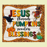 Jesus Flannel's Pumpkins Blessings Urban Hoodie | Teevron