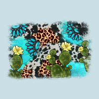 Cactus Gemstone Background Ladies Tee | Teevron