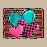Valentine's Day Hearts Turquoise Heart Long Sleeve Tee | Teevron