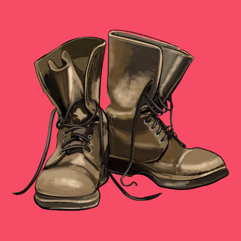 Soldier Veteran Boots Premium Sweatshirt by MaliasSmallBusiness | Teevron