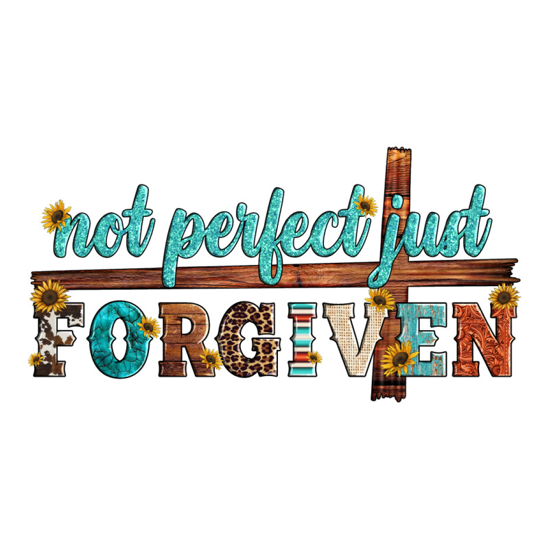 Not Perfect Just Forgiven Long Sleeve Tee by Artiststas | Teevron