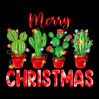 Merry Christmas Cactuses Premium Sweatshirt | Teevron