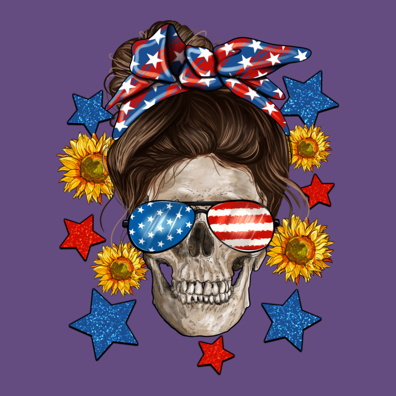 American Mom Skull Vintage Hoodie by Neo Western | Teevron