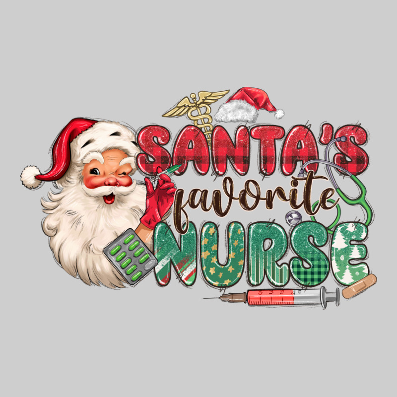 Santa's Favorite Nurse Premium Tee by MaliasSmallBusiness | Teevron