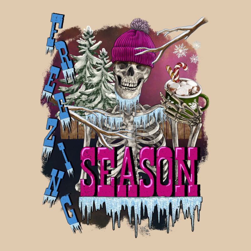 Freezing Season Skeleton Heavyweight Sweatshirt by FaDigitalArtStudio | Teevron