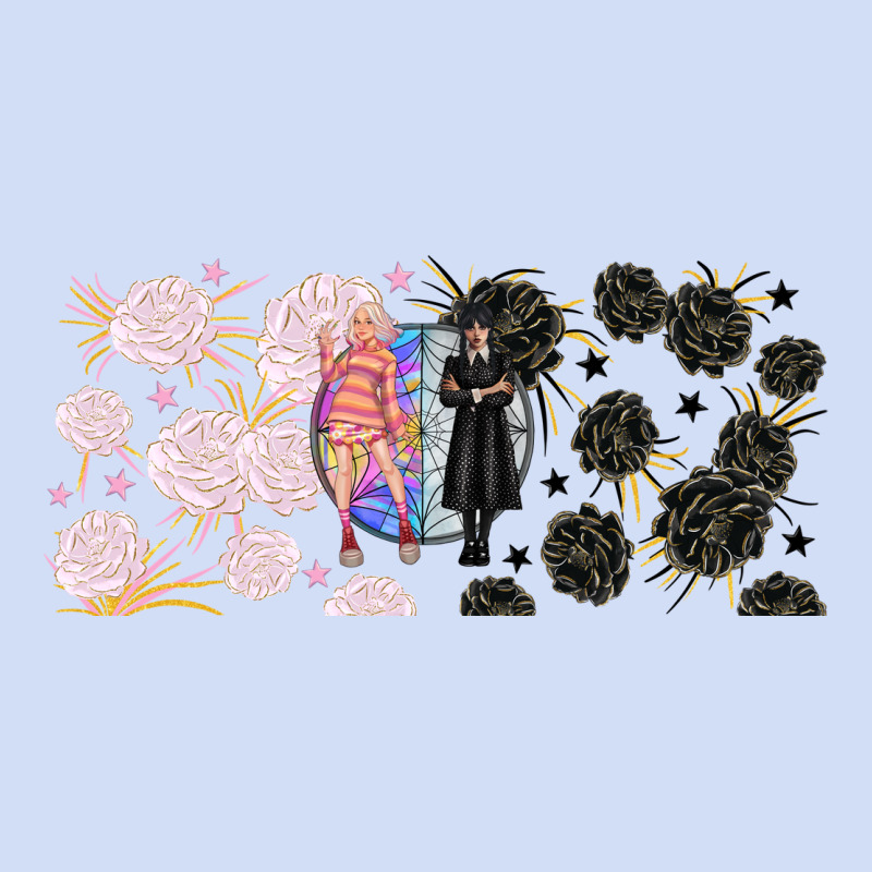 Gothic Girl And Colorful Girl Best Friends With Urban Hoodie by TumblerDesignByShophia | Teevron