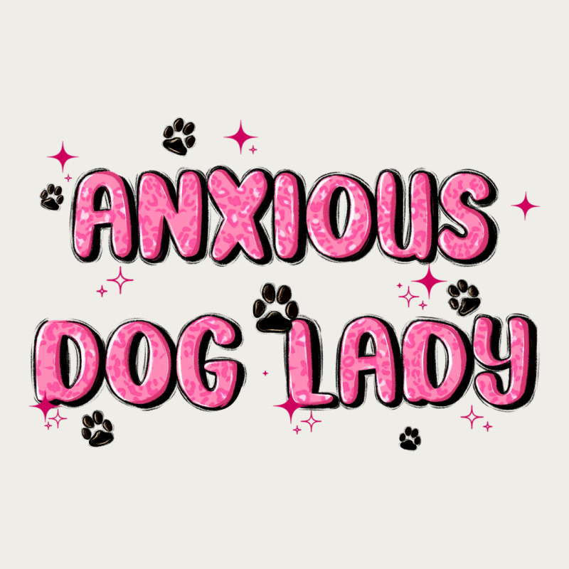 Anxious Dog Lady Zipper Hoodie by MaliasSmallBusiness | Teevron