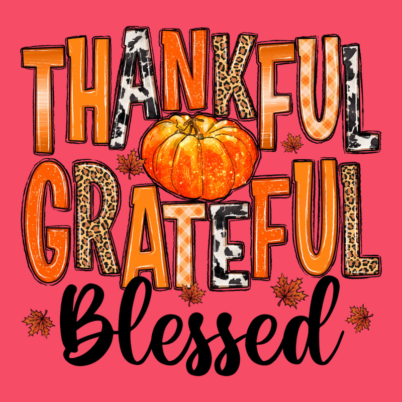 Thankful Grateful Blessed Premium Sweatshirt by MaliasSmallBusiness | Teevron
