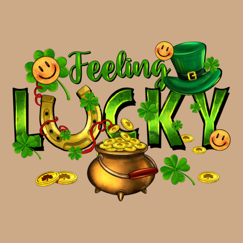 Feeling Lucky Vintage Hoodie by FaDigitalArtStudio | Teevron