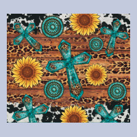 Cross Gemstone And Sunflower Long Sleeve Tee | Teevron