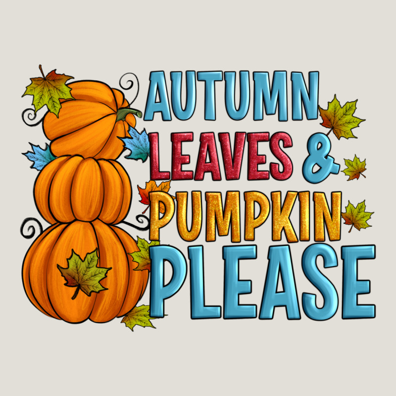 Autumn Leaves And Pumpkin Please Heavy Core Tee by Artiststas | Teevron