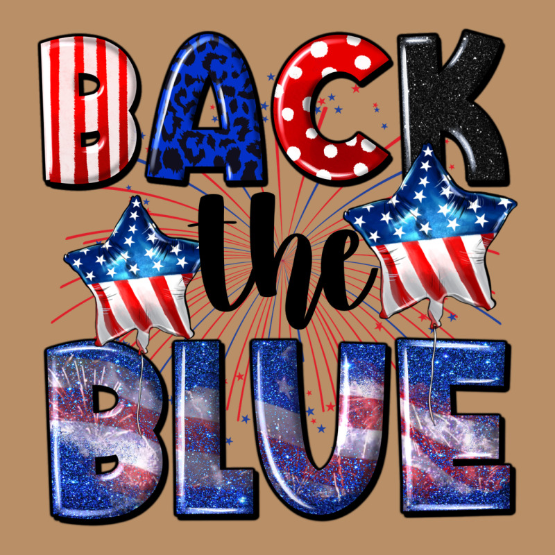 Back The Blue 4th Of July Vintage Hoodie by CowGirlArtShop | Teevron