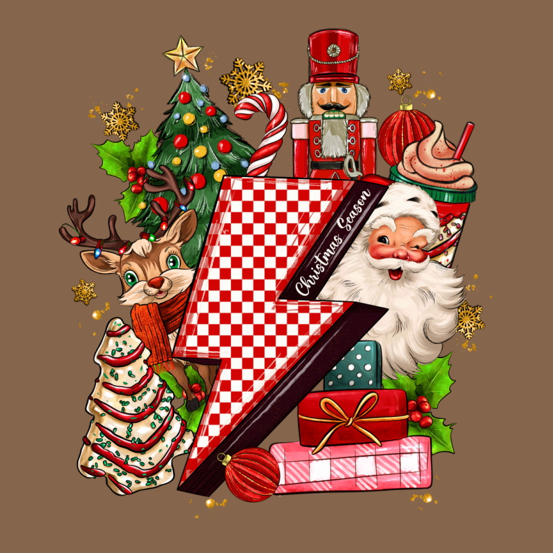 Christmas Season Lightning Bolt Premium Tee by MaliasSmallBusiness | Teevron
