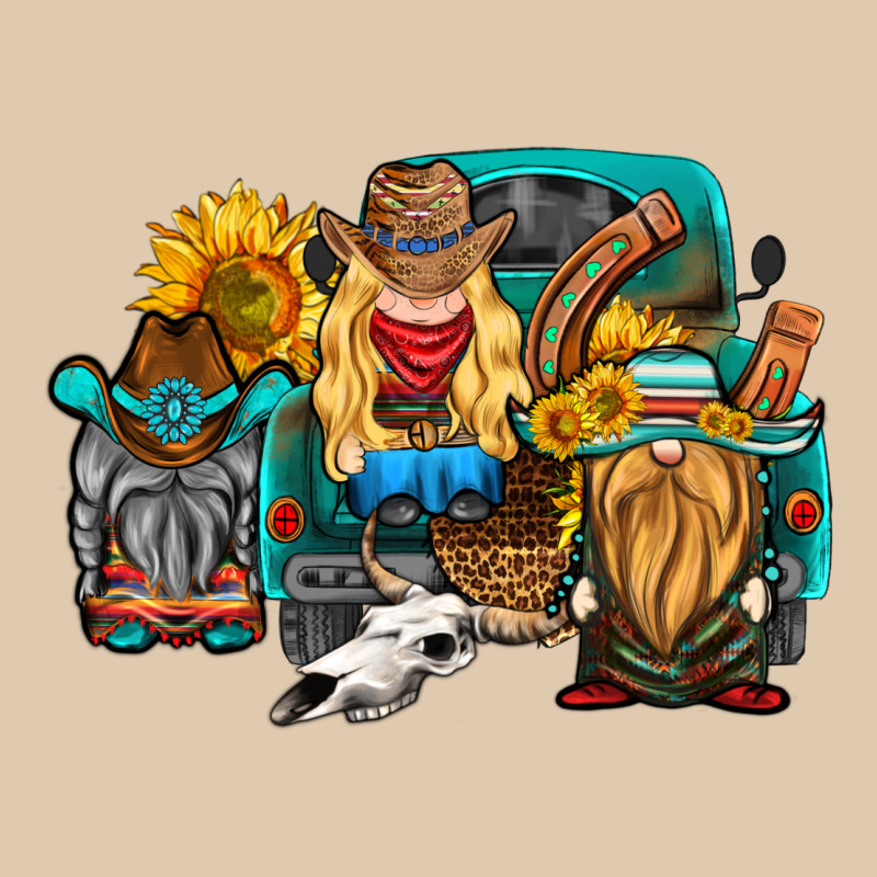 Western Truck With Gnomes Heavyweight Sweatshirt by HRA Design Shop | Teevron