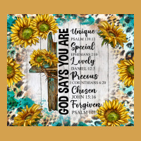 God Says You Are With Sunflower Urban Hoodie | Teevron
