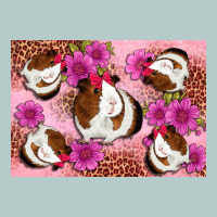 Guinea Pig Flowers Heavy Core Tee | Teevron