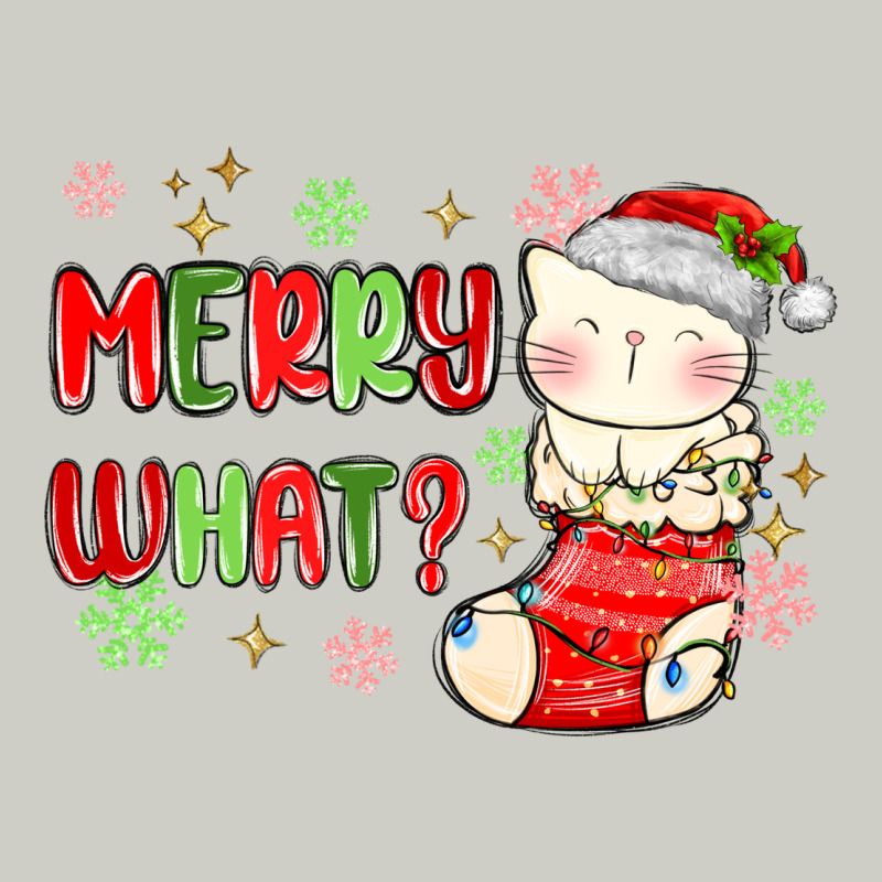 Merry What Christmas Cat Heavyweight Hoodie by MaliasSmallBusiness | Teevron