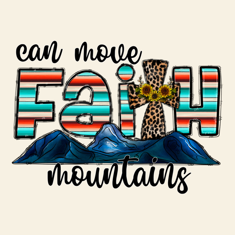 Can Move Faith Mountains Vintage Tee by CowhideDigitalArt | Teevron