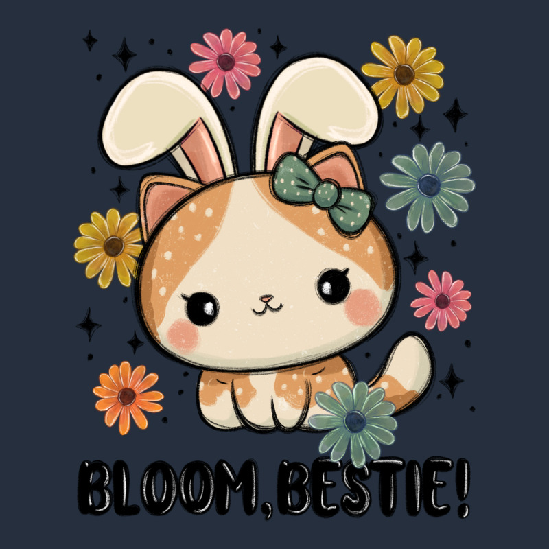 Bloom Bestie Cat Zipper Hoodie by MaliasSmallBusiness | Teevron