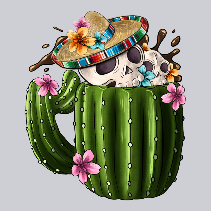 Day Of The Dead Mexican Cactus Heavyweight Sweatshirt by FaDigitalArtStudio | Teevron
