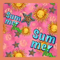 Summer Time Of The Sun Seamless Pattern Classic Tee | Teevron