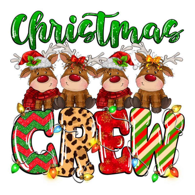 Christmas Crew  Deer Premium Tee by MaliasSmallBusiness | Teevron