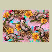 Baby Monkey Flowers Heavy Core Tee | Teevron