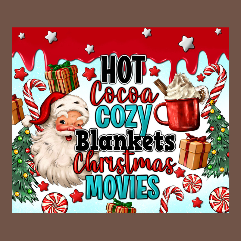 Hot Cocoa Cozy Blankets Christmas Movies Tumbler Premium Sweatshirt by MaliasSmallBusiness | Teevron