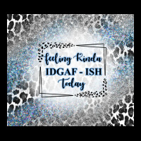Feeling Kinda Idgaf Ish Today With Leopard And Gli Urban Hoodie | Teevron