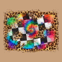 Race Leopard And Tie Dye Background Vintage Tee | Teevron