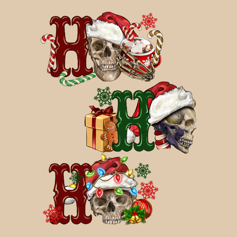 Ho Ho Ho Skull Heavyweight Sweatshirt by FaDigitalArtStudio | Teevron