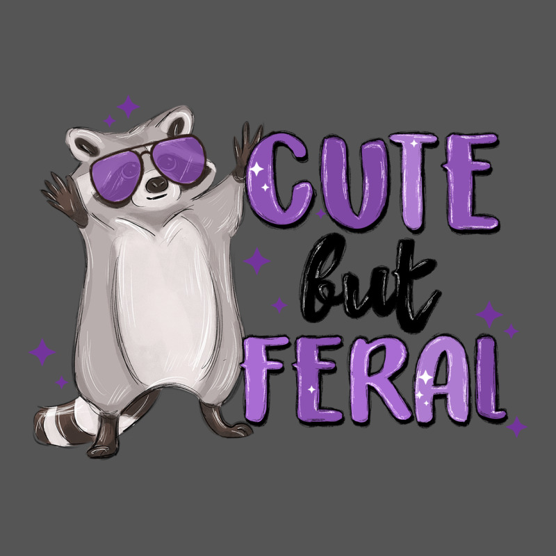 Cute But Feral Zipper Hoodie by MaliasSmallBusiness | Teevron