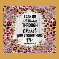 I Can Do All Things With Leopard And Glitter Urban Hoodie | Teevron