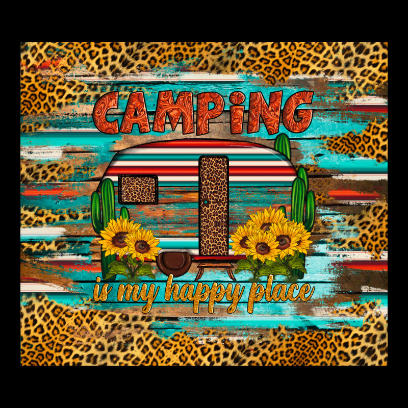 Camping Is My Happy Place Long Sleeve Tee by Artiststas | Teevron