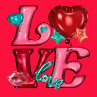 Love With Balloons Classic Tee | Teevron
