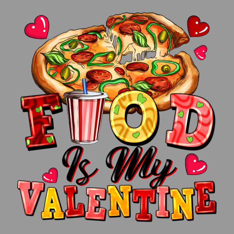 Food Is My Valentine Vintage Hoodie by FaDigitalArtStudio | Teevron