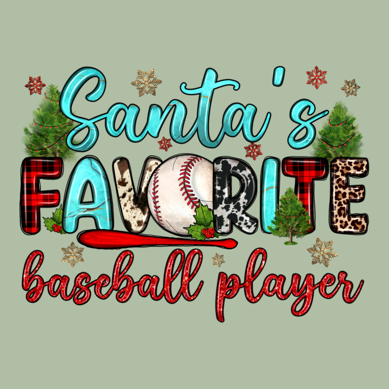Santa S Favorite Baseball Player Urban Heavy Tee by JahusDesignShop | Teevron