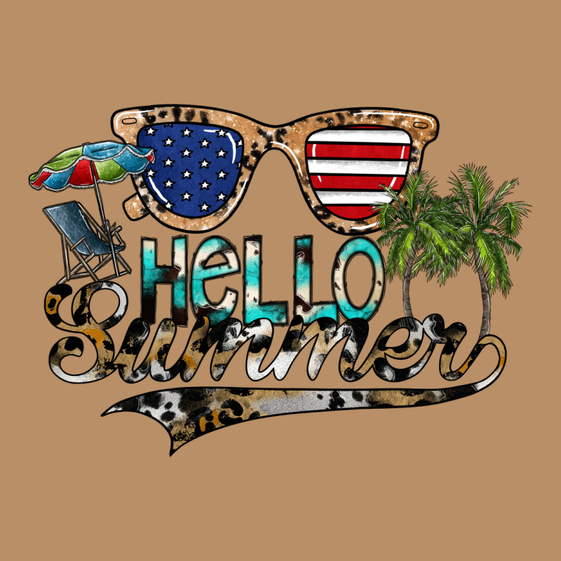 Hello Summer Vintage Hoodie by SublimationCraftShop | Teevron