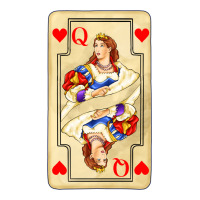 love playing cards queen | Teevron
