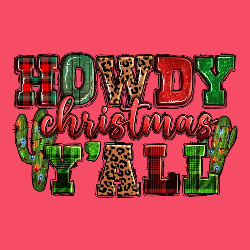 Howdy Christmas Y'all Premium Sweatshirt by NancyCooperArtShop | Teevron