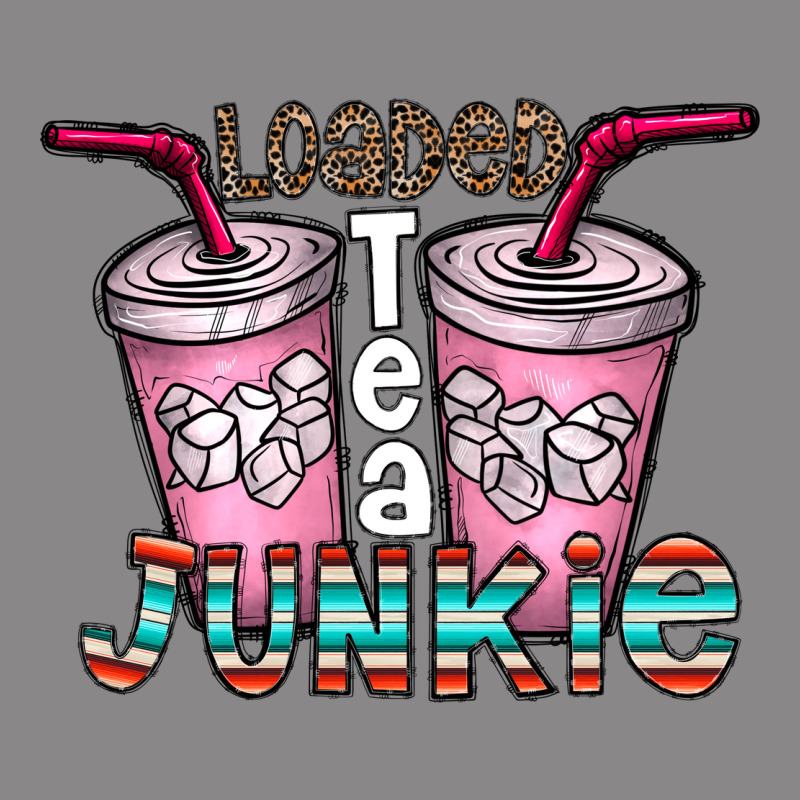 Loaded Tea Junkie Vintage Tee by CowhideDigitalArt | Teevron