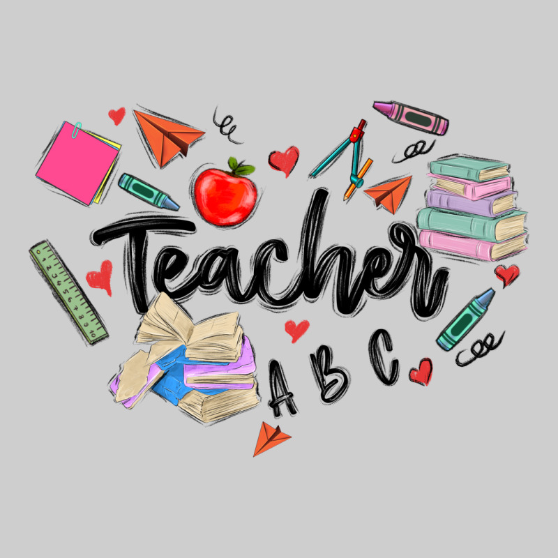 Teacher Heart Premium Tee by MaliasSmallBusiness | Teevron
