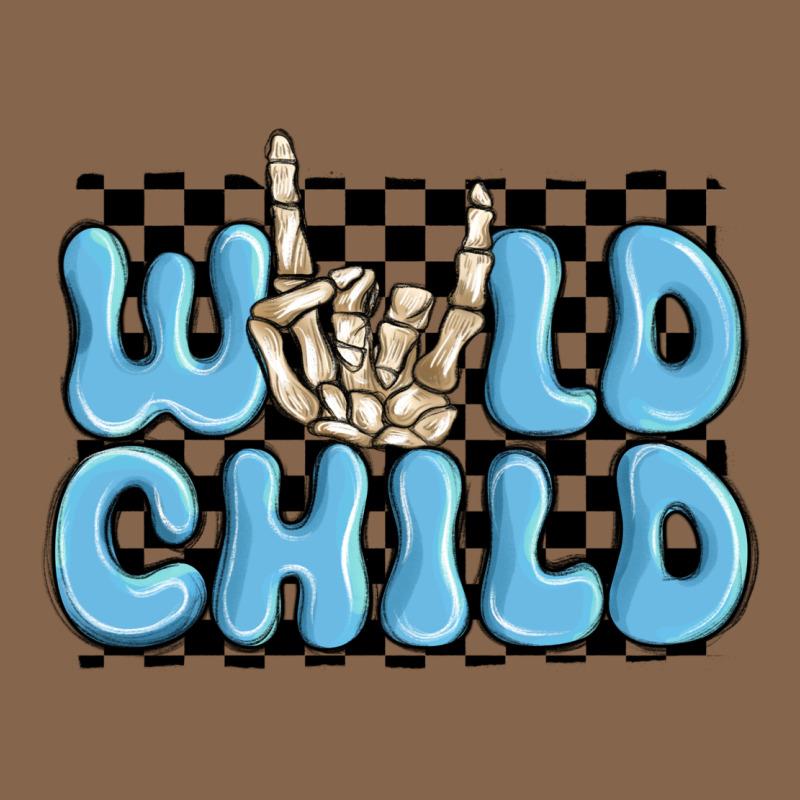 Wild Child Blue Skeleton Premium Tee by MaliasSmallBusiness | Teevron